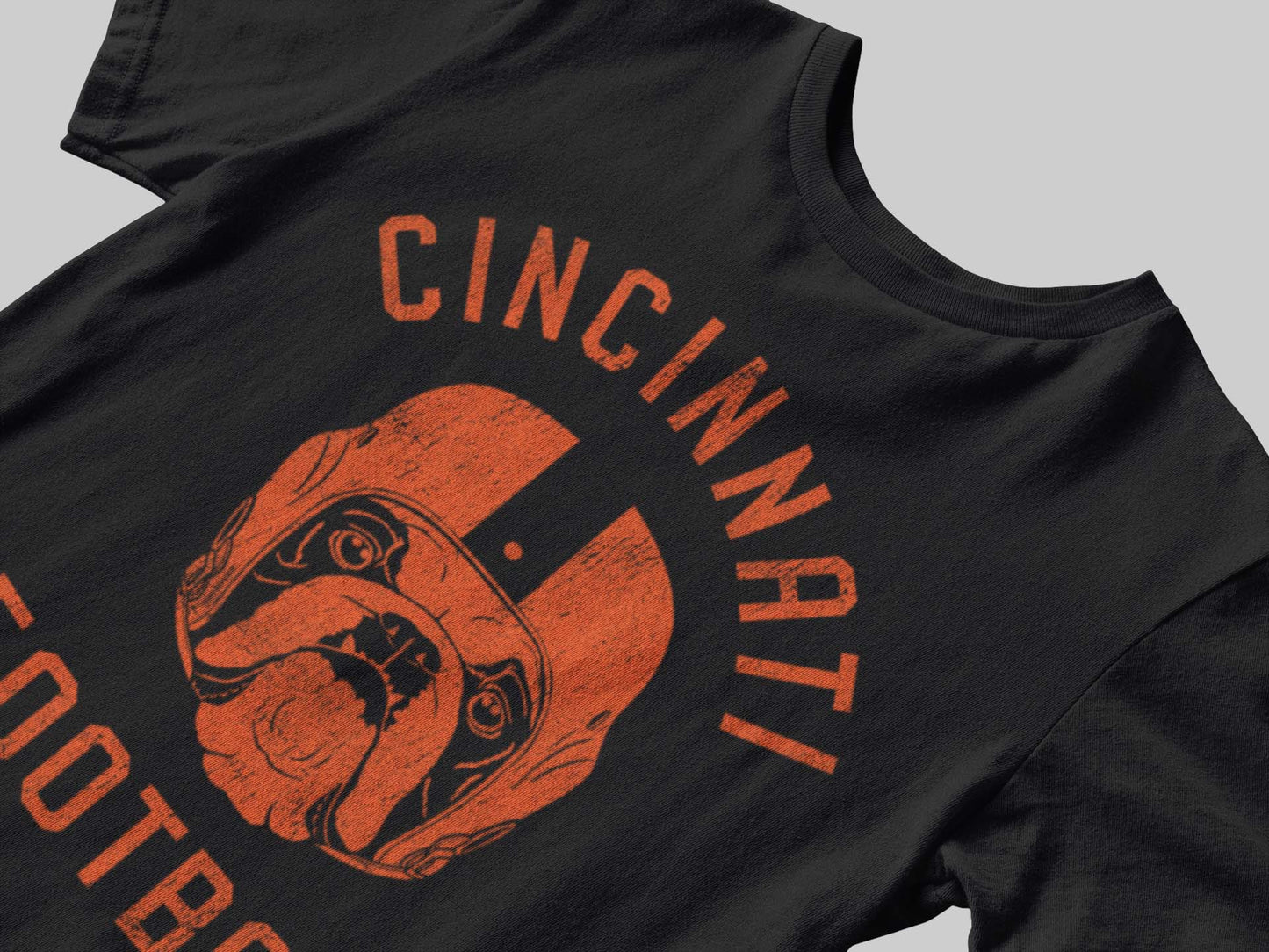 Cincinnati Football English Bulldog T-Shirt