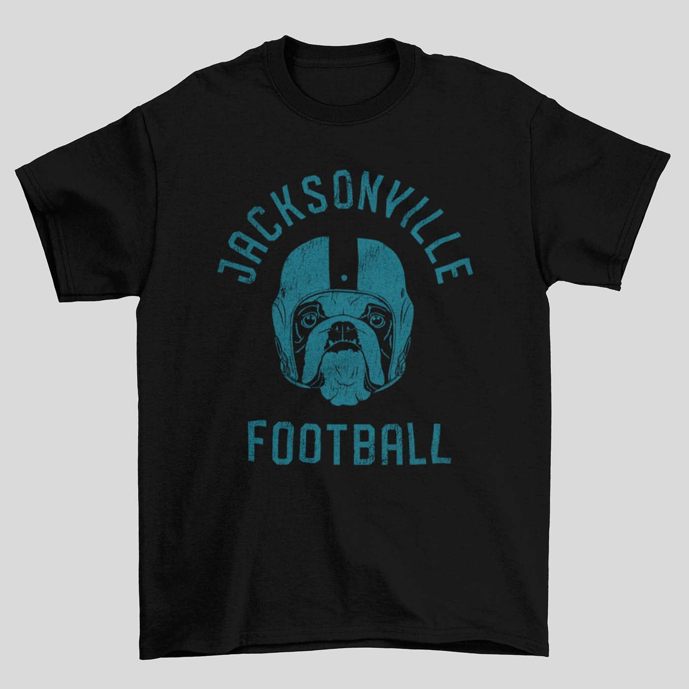 Jacksonville Football English Bulldog T-Shirt