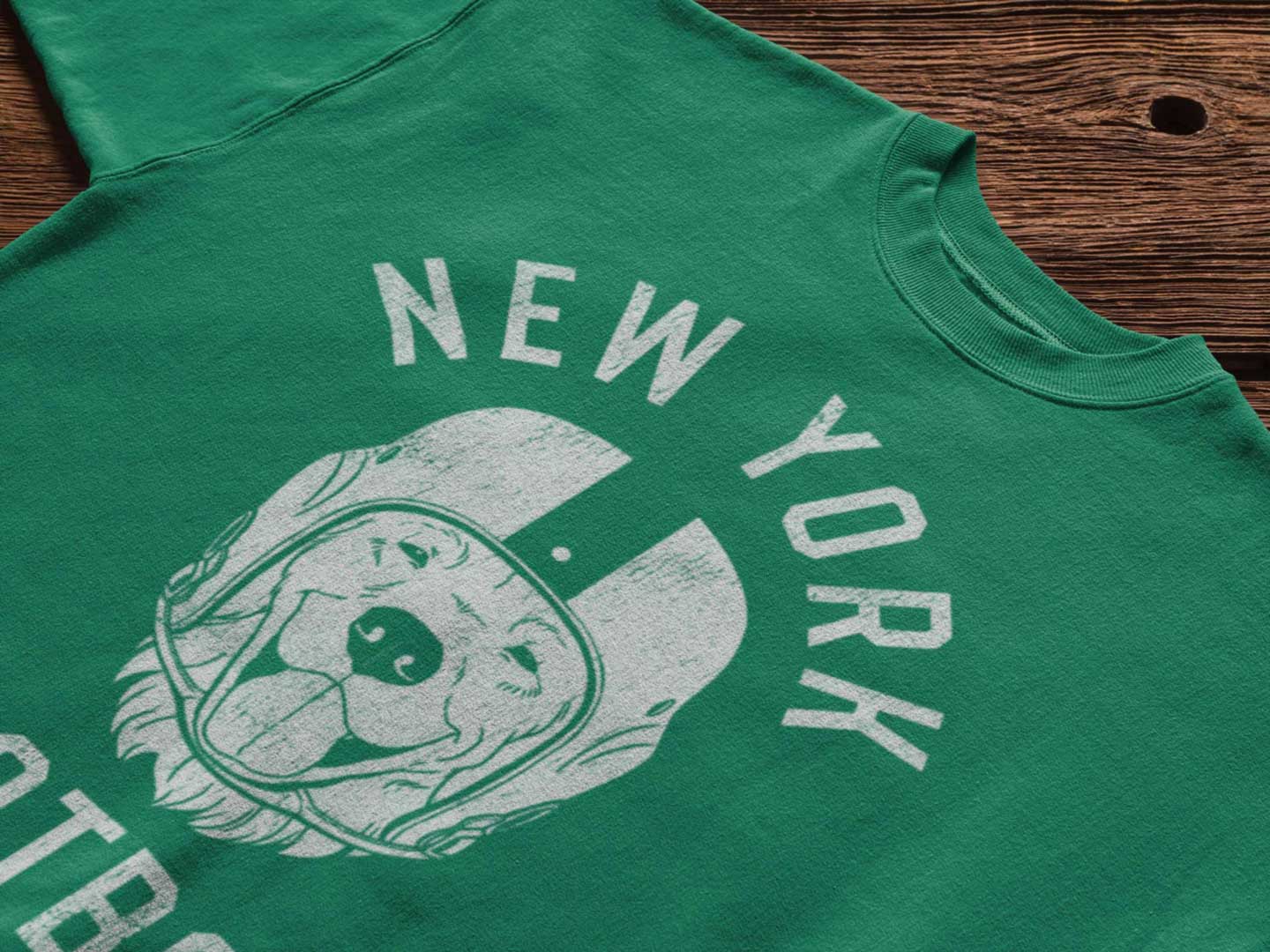 New York Football Golden Retriever T-Shirt