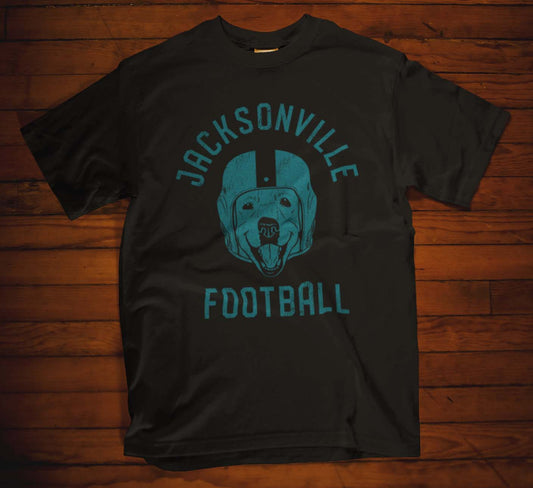 Jacksonville Football Labrador T-Shirt