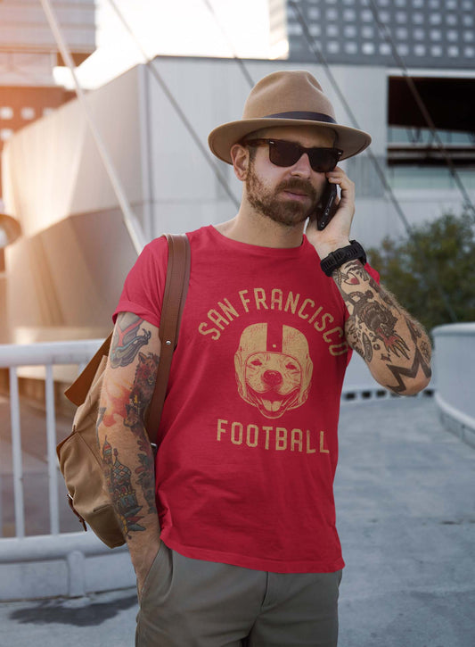 San Francisco Football Pitbull T-Shirt