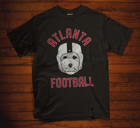Atlanta Football Poodle T-Shirt
