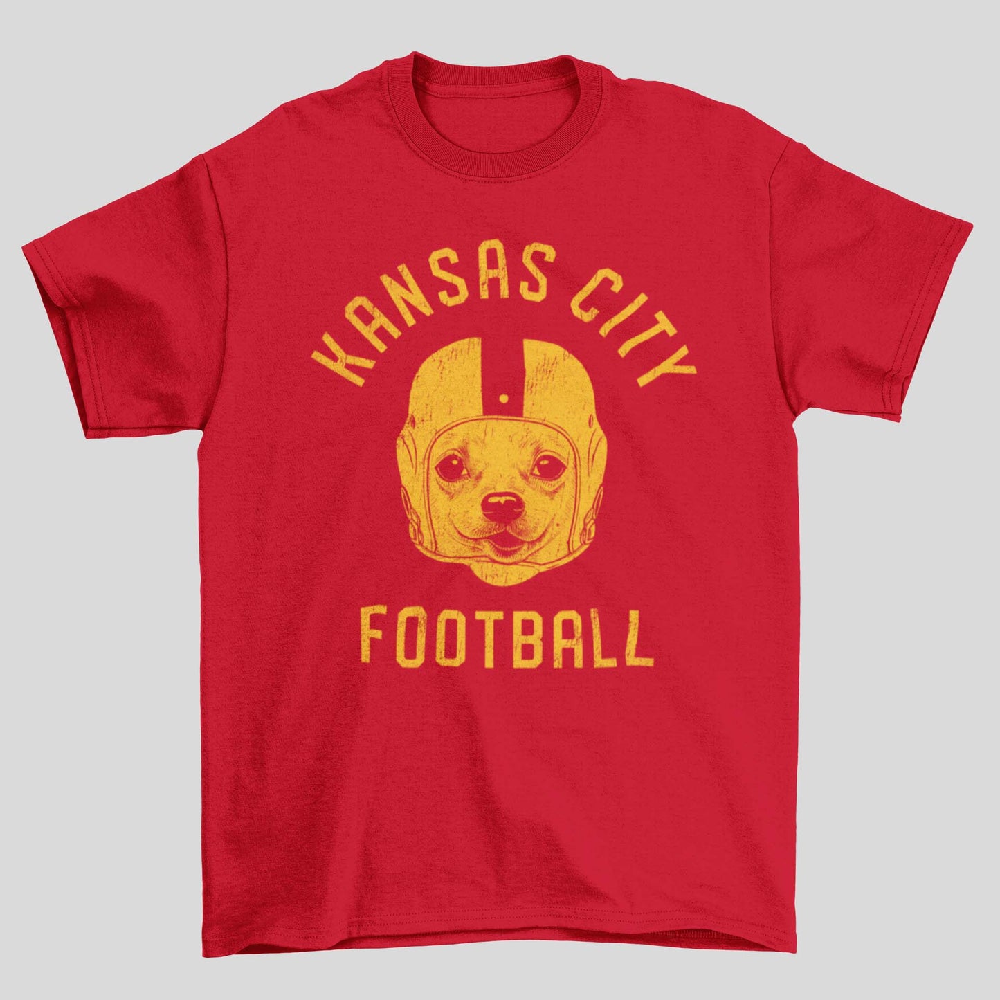Kansas City Football Chihuahua T-Shirt