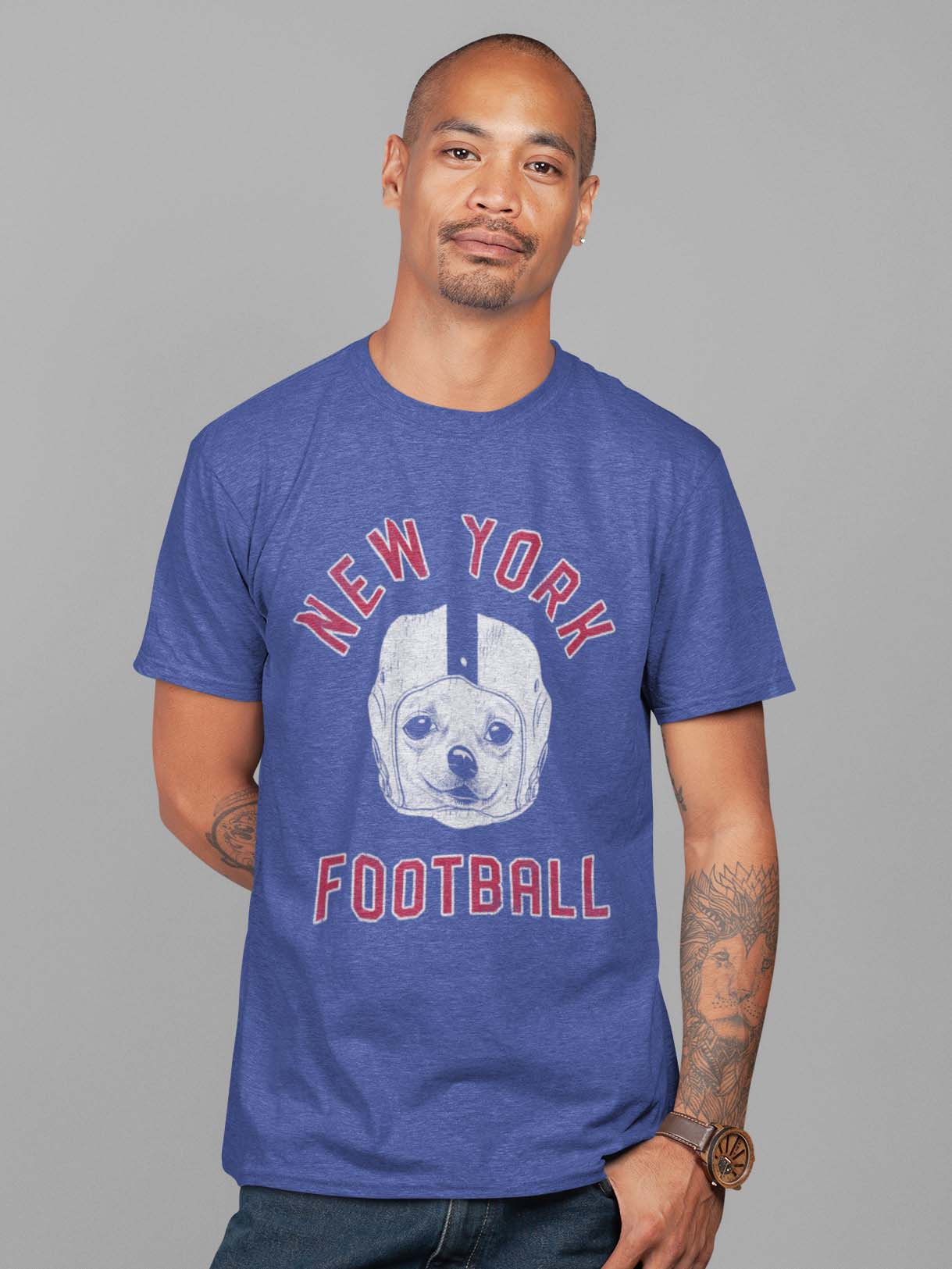 New York Football Chihuahua T-Shirt