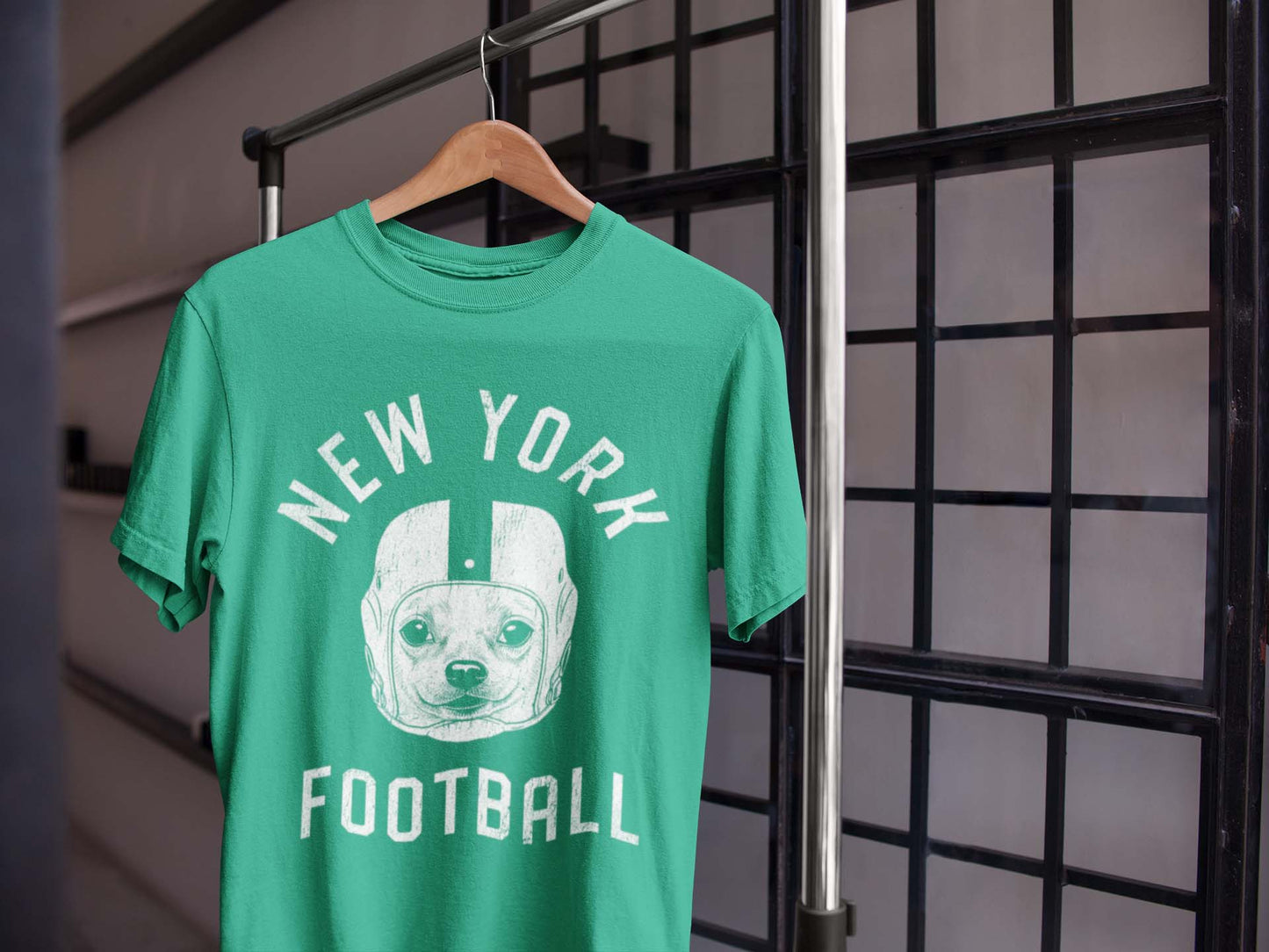 New York Football Chihuahua T-Shirt
