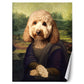 Mona Lisa Poodle Poster