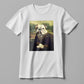 Mona Lisa English Bulldog T-Shirt