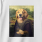 Mona Lisa Golden Retriever T-Shirt