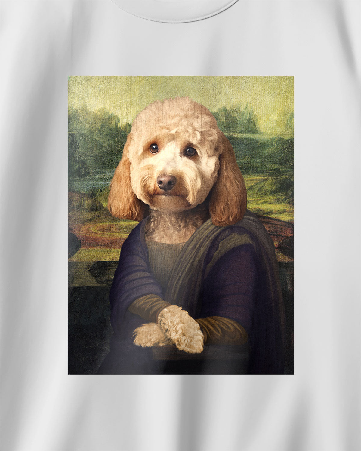 Mona Lisa Labradoodle T-Shirt