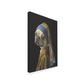 Girl with a Pearl Earring Pug Canvas