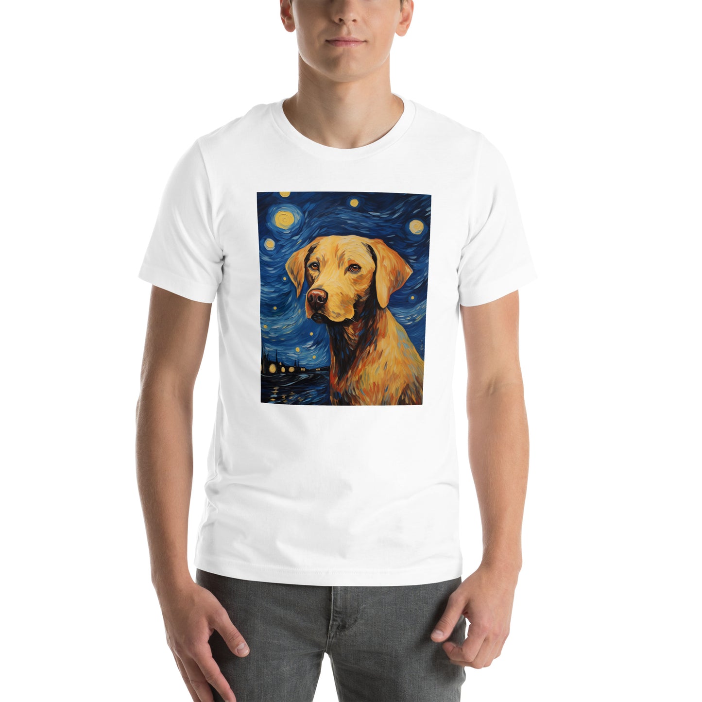 Starry Night Labrador T-Shirt