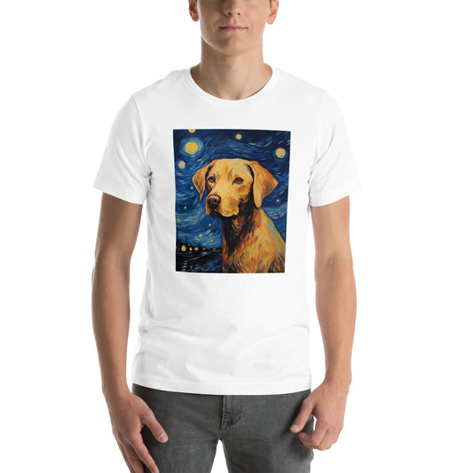 Starry Night Labrador T-Shirt