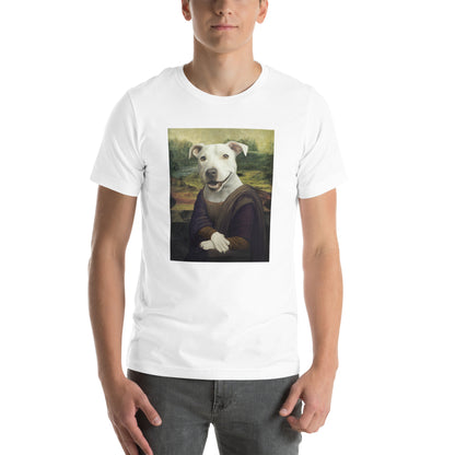 Mona Lisa Pitbull T-Shirt