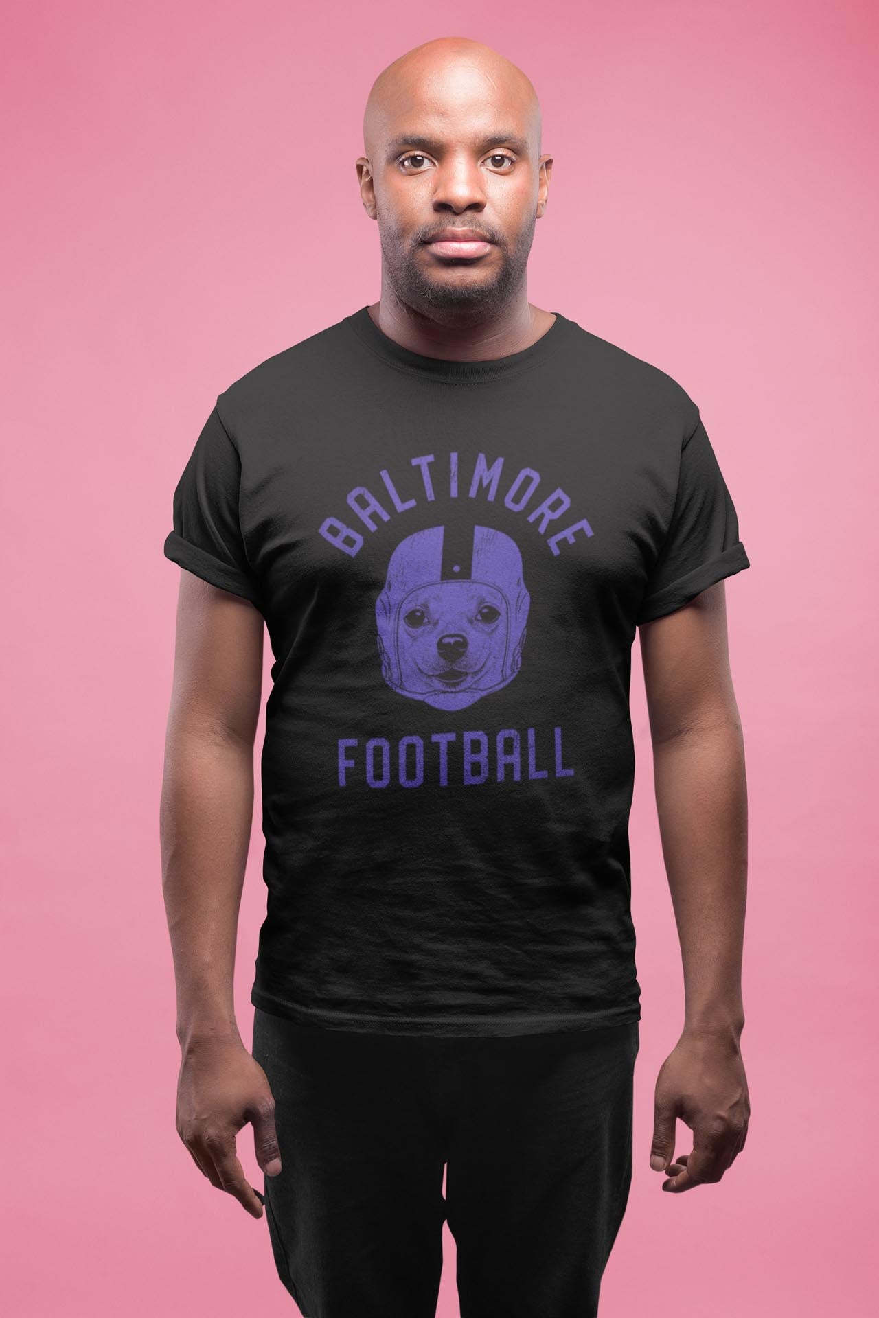 Baltimore Football Chihuahua T-Shirt