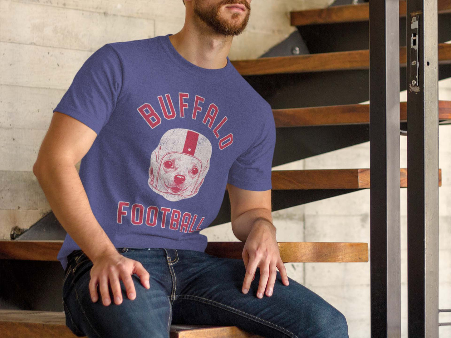 Buffalo Football Chihuahua T-Shirt