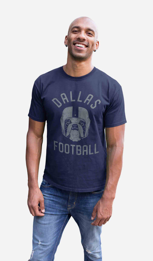 Dallas Football English Bulldog T-Shirt