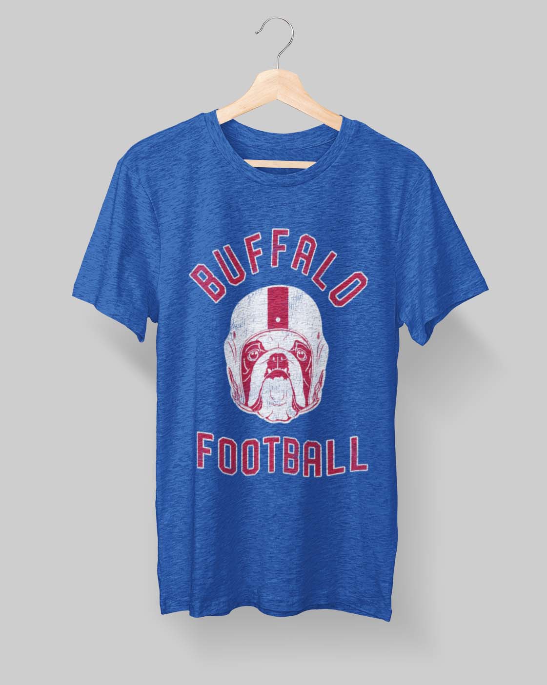 Buffalo Football English Bulldog T-Shirt