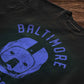 Baltimore Football French Bulldog T-Shirt
