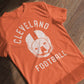 Cleveland Football French Bulldog T-Shirt