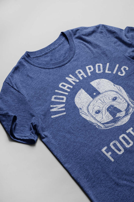 Indianapolis Football French Bulldog T-Shirt