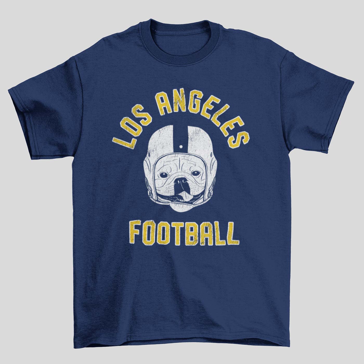 Los Angeles Football French Bulldog T-Shirt