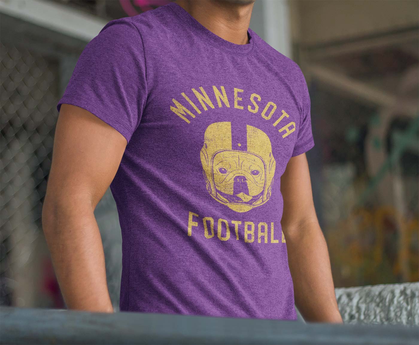 Minnesota Football French Bulldog T-Shirt