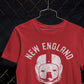 New England Football French Bulldog T-Shirt