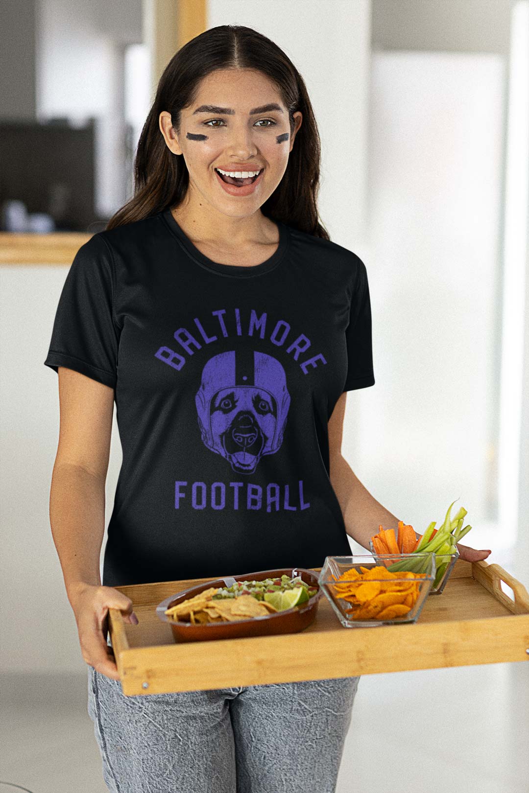 Baltimore Football German Shepherd T-Shirt