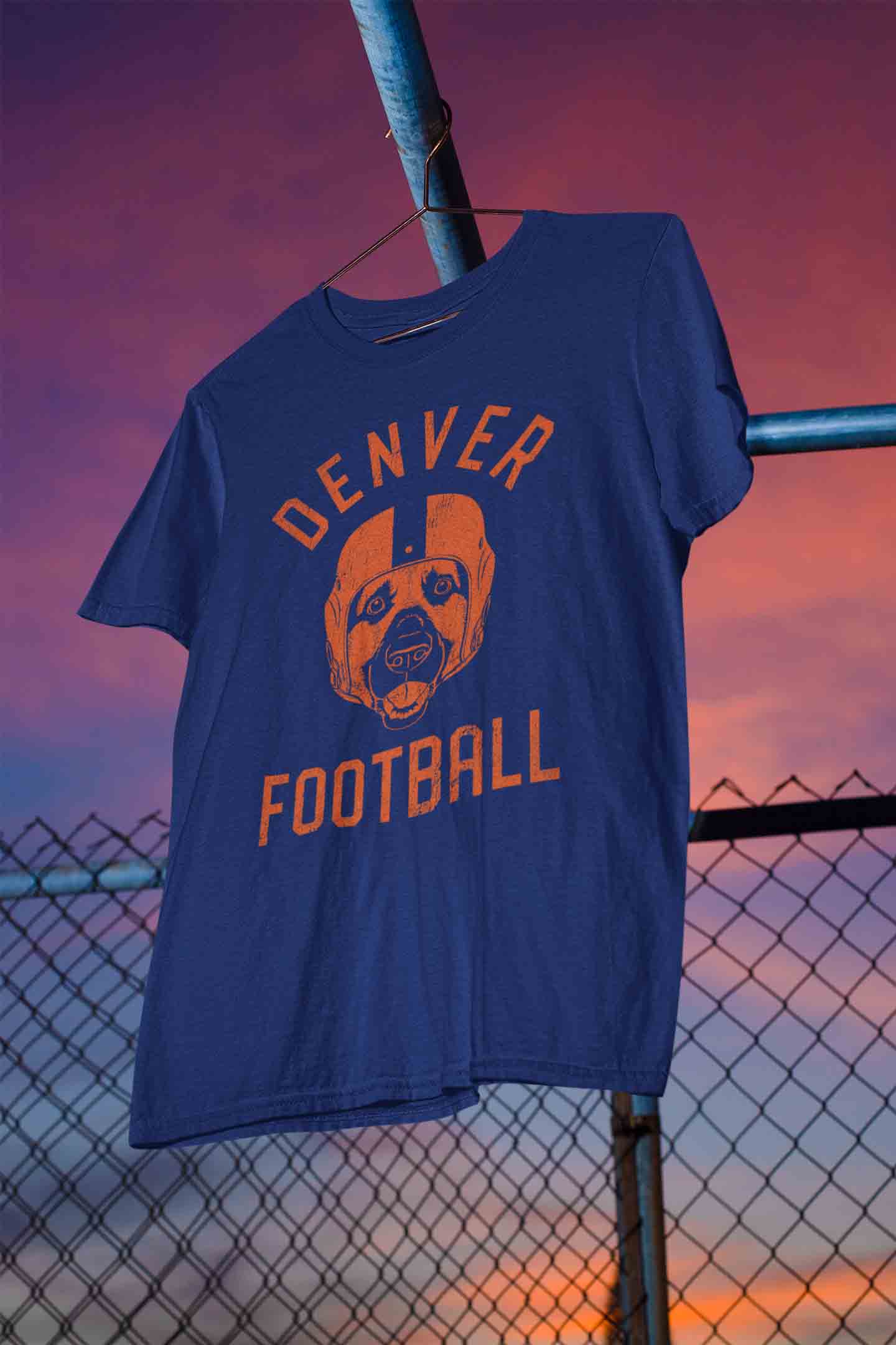 Denver Football German Shepherd T-Shirt