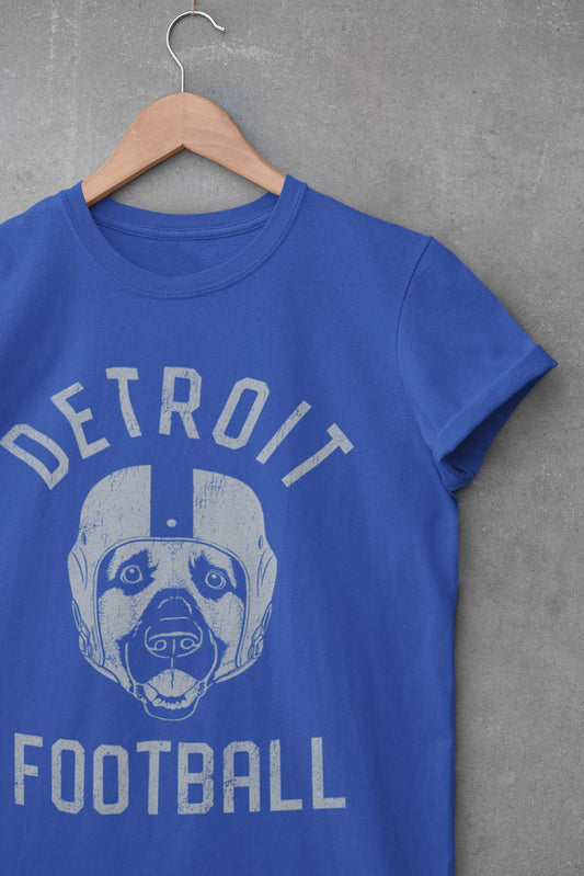 Detroit Football German Shepherd T-Shirt