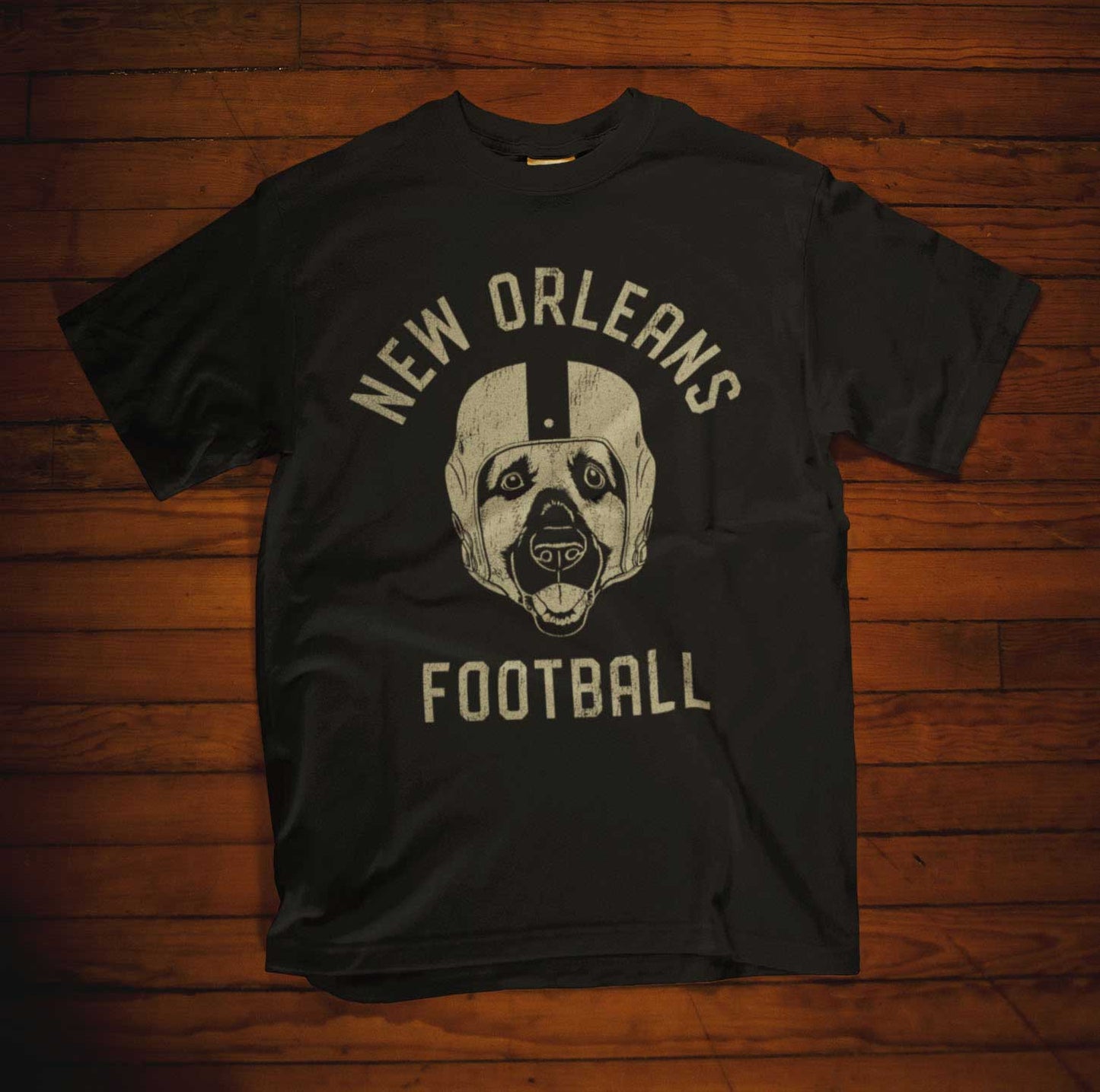 New Orleans Football German Shepherd T-Shirt