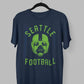 Seattle Football German Shepherd T-Shirt
