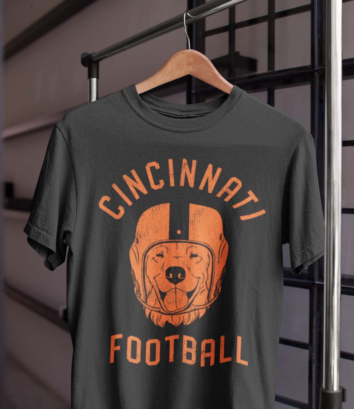 Cincinnati Football Golden Retriever T-Shirt
