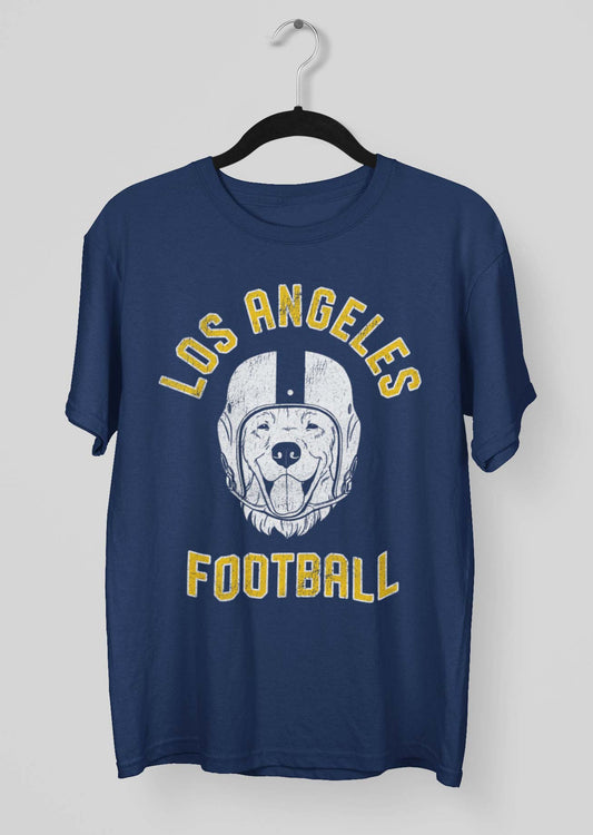 Los Angeles Football Golden Retriever T-Shirt