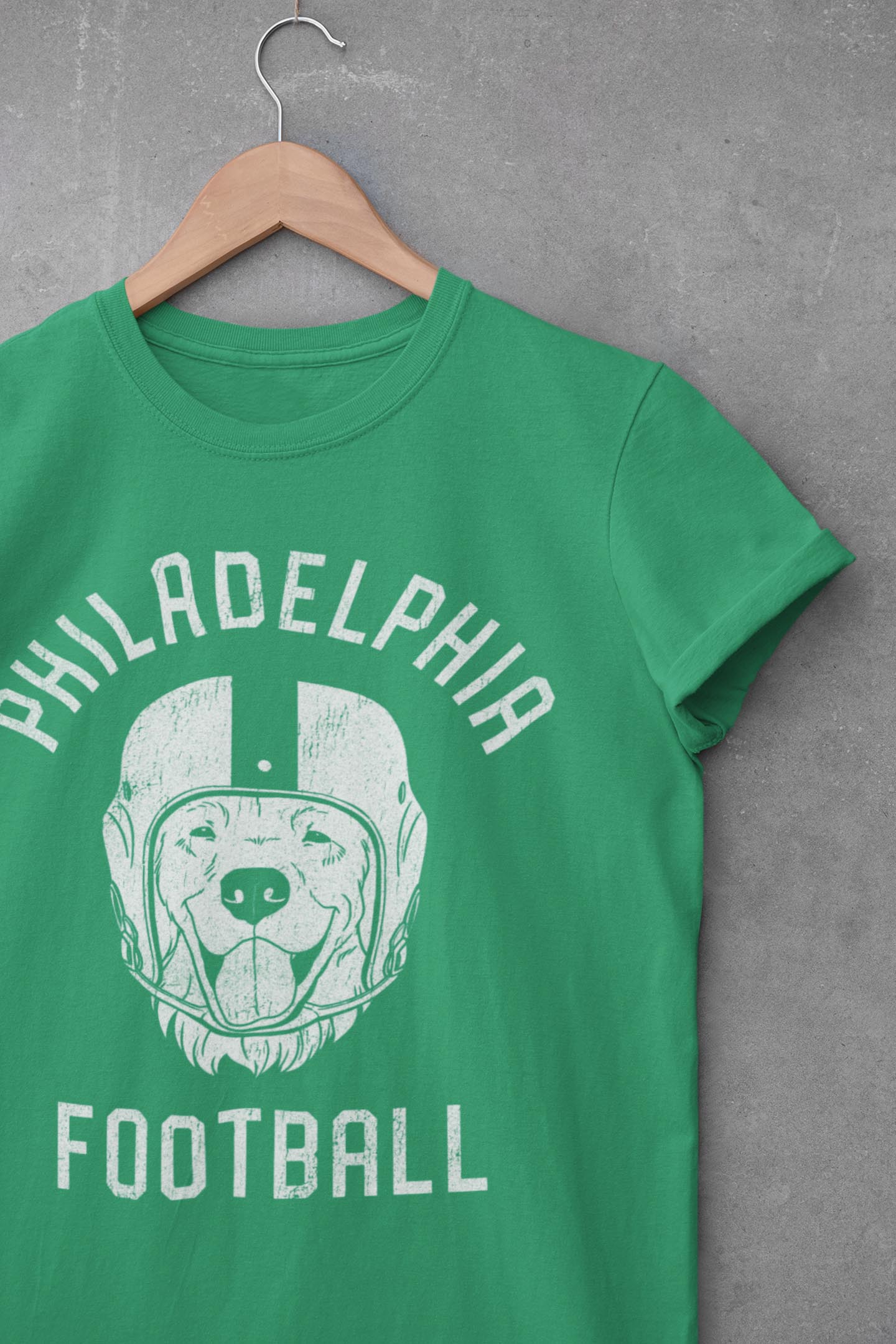 Philadelphia Football Golden Retriever T-Shirt