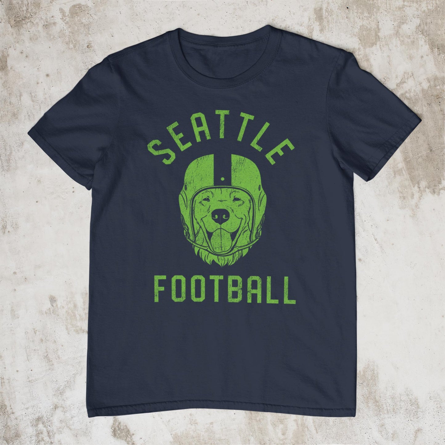 Seattle Football Golden Retriever T-Shirt