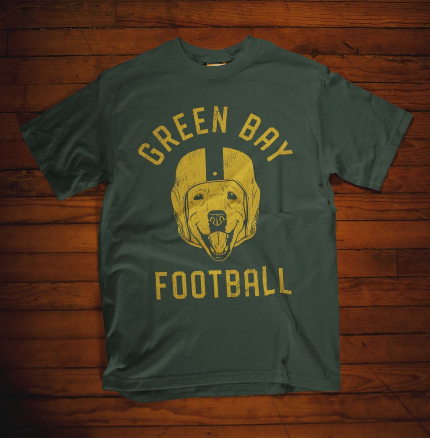 Green Bay Football Labrador T-Shirt