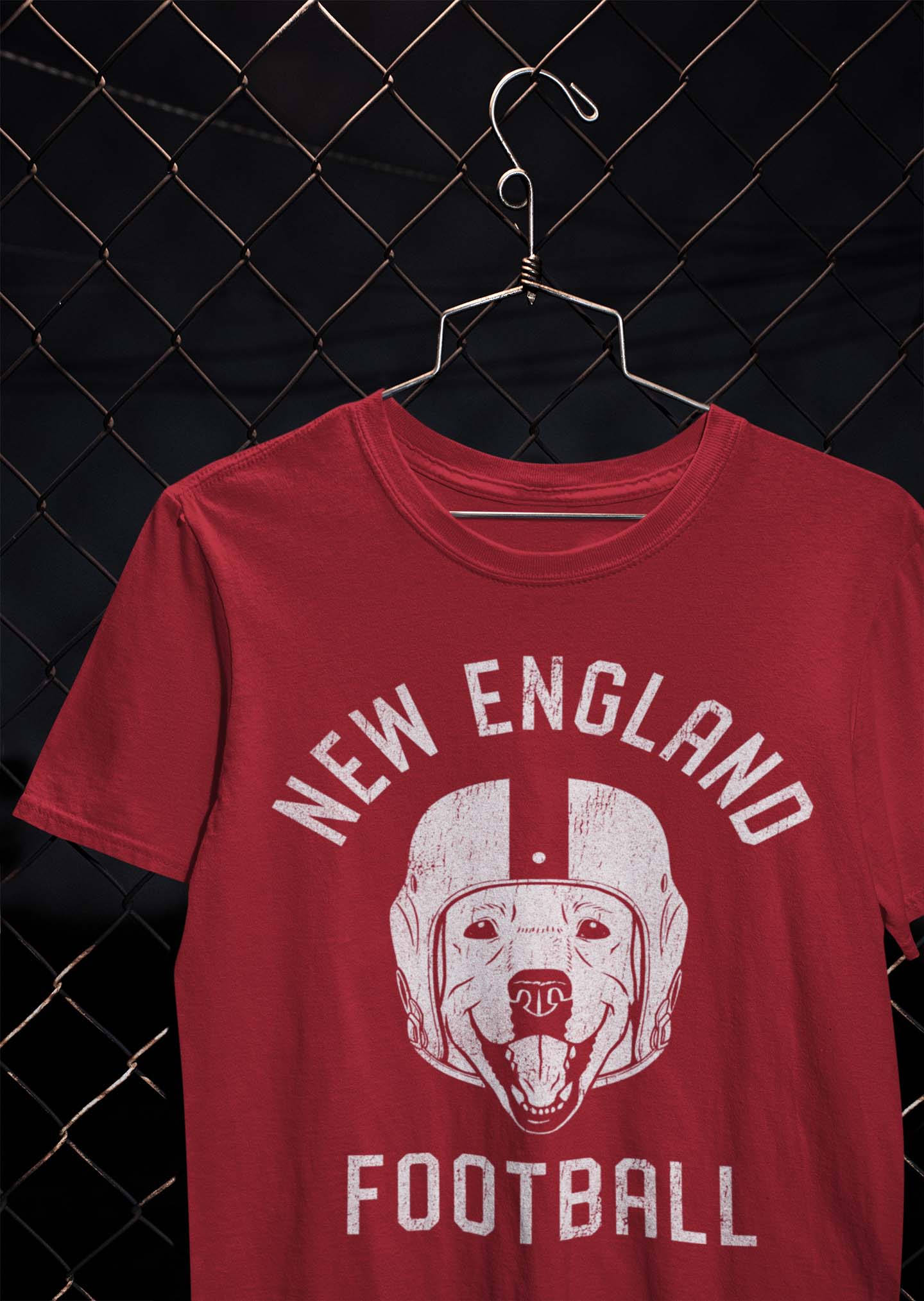 New England Football Labrador T-Shirt