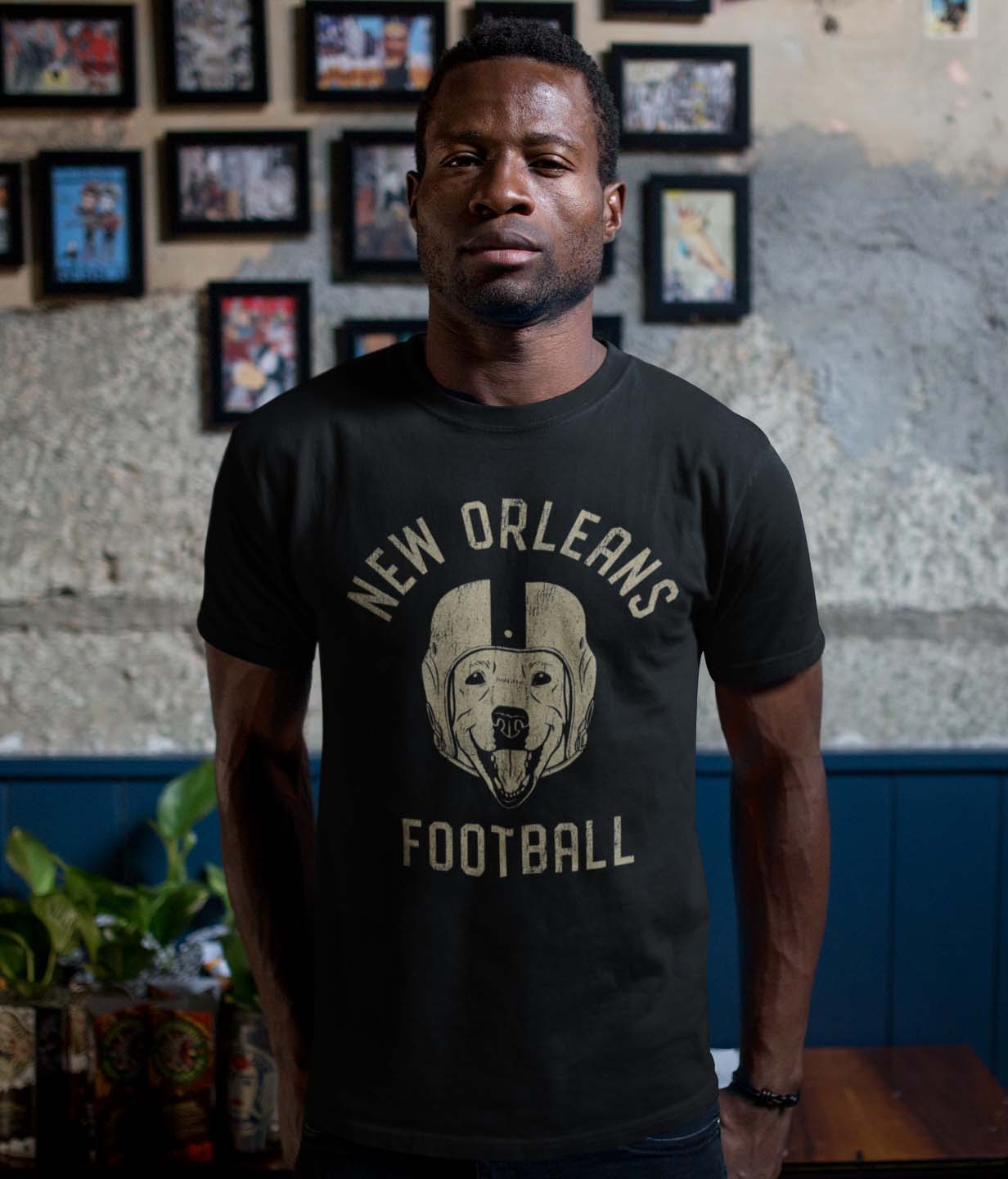New Orleans Football Labrador T-Shirt