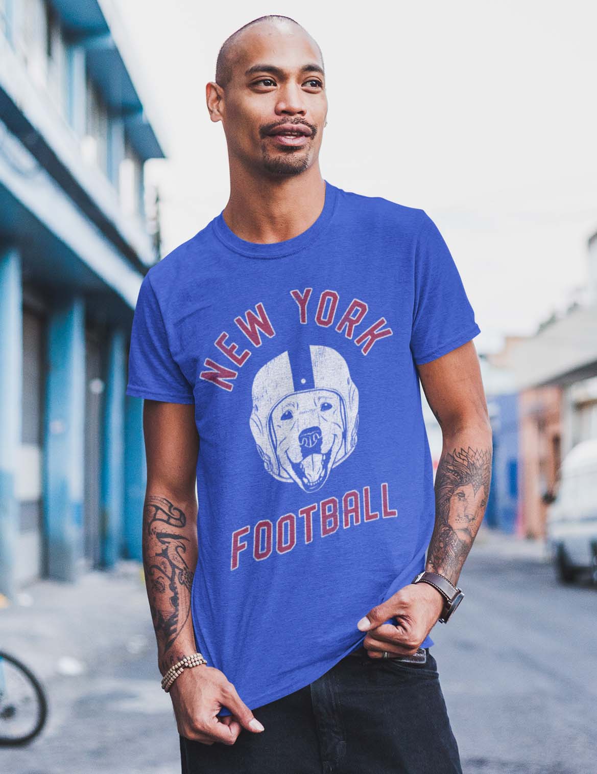 New York Football Labrador T-Shirt