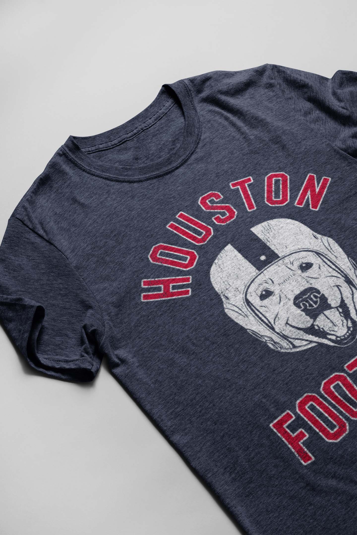 Houston Football Labrador T-Shirt