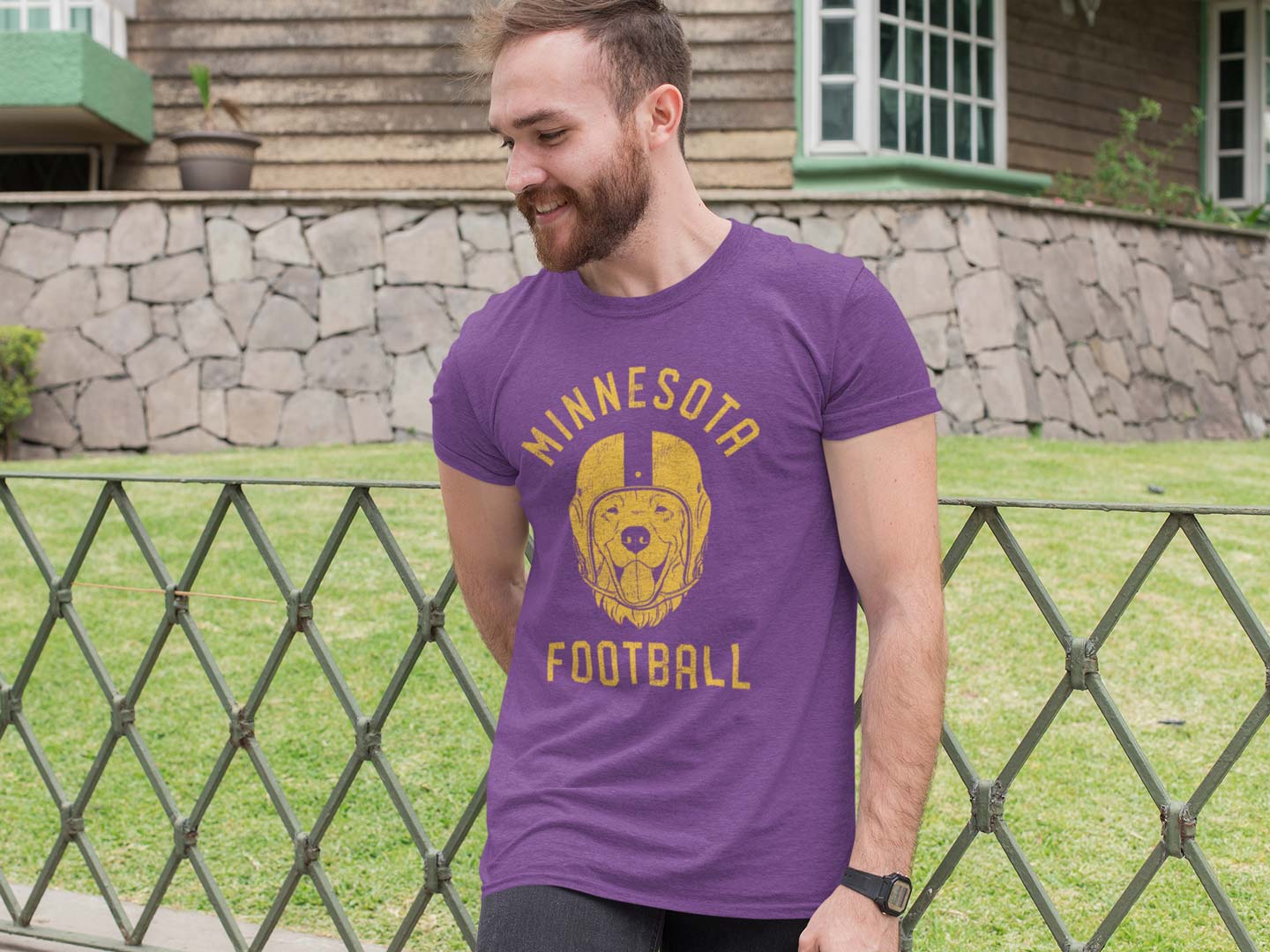 Minnesota Football Golden Retriever T-Shirt