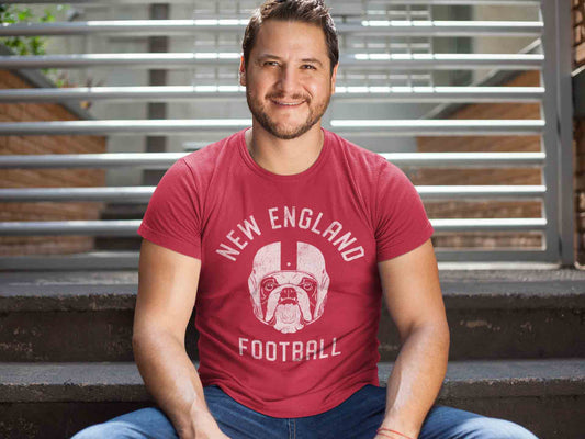 New England Football English Bulldog T-Shirt