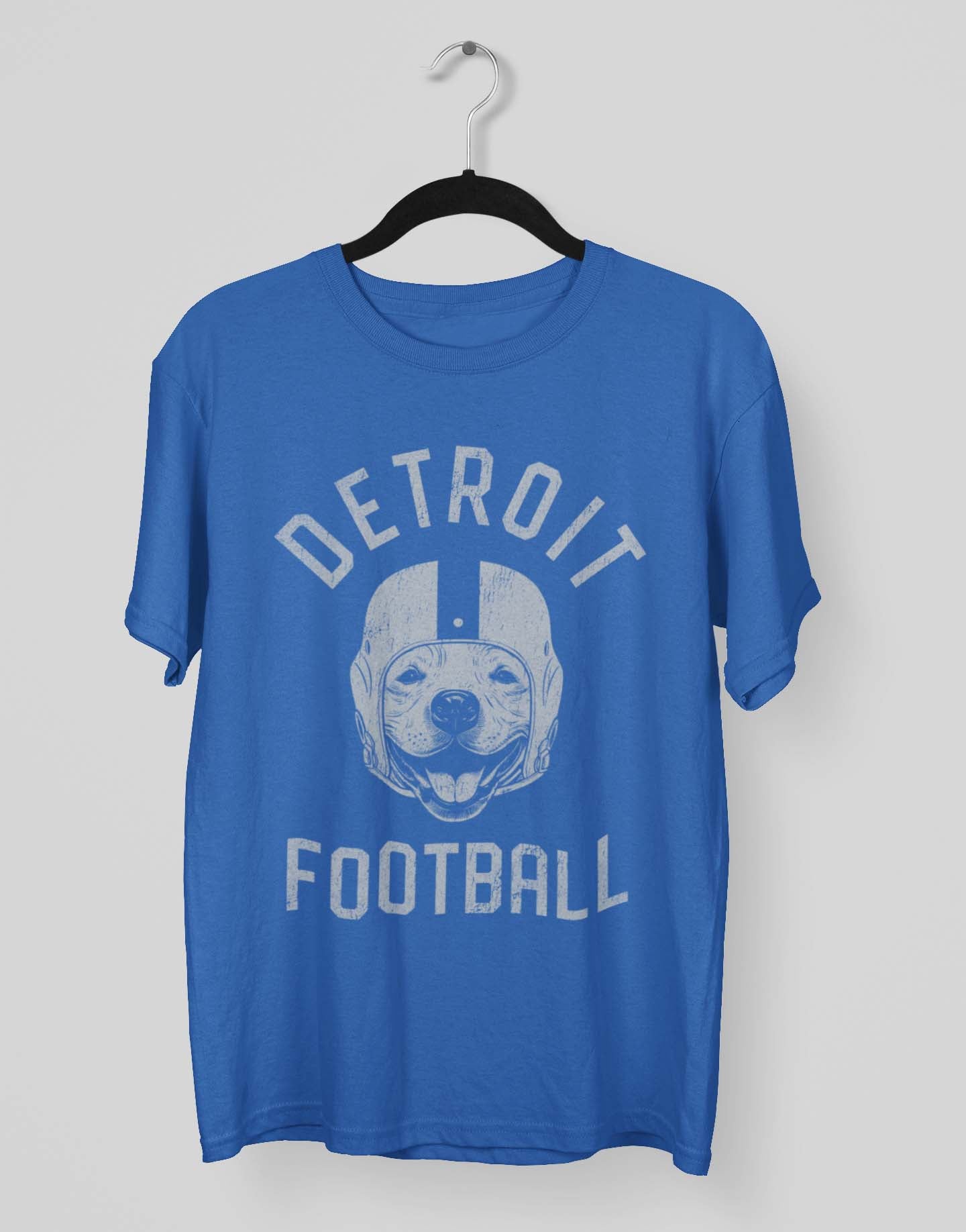 Detroit Football Pitbull T-Shirt