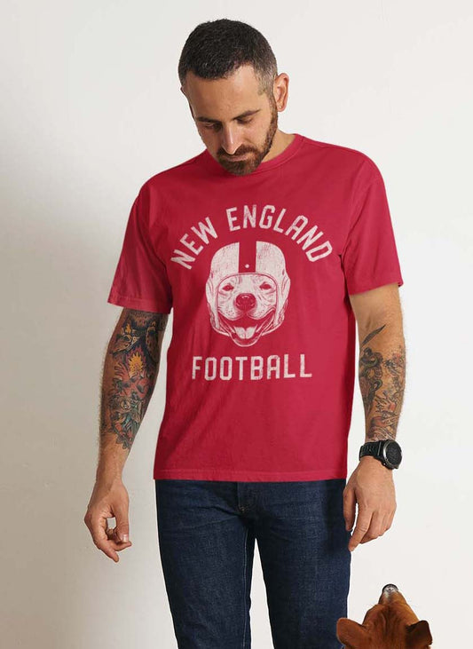 New England Football Pitbull T-Shirt