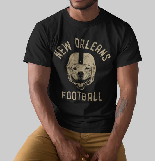 New Orleans Football Pitbull T-Shirt