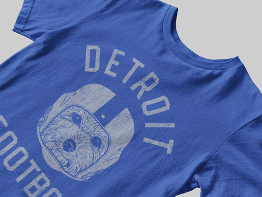 Detroit Football Poodle T-Shirt