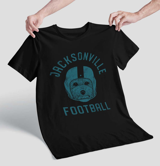 Jacksonville Football Poodle T-Shirt