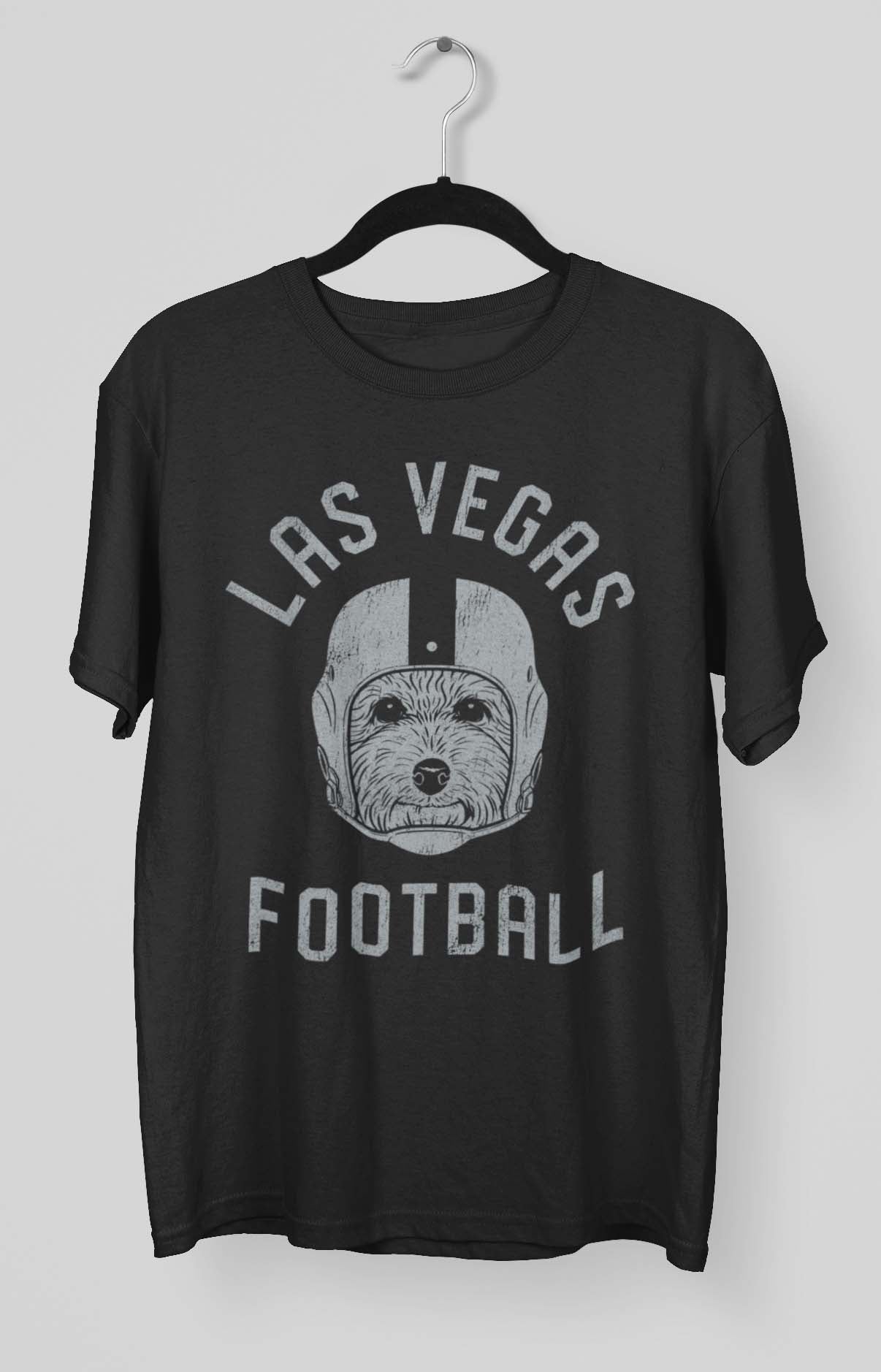 Las Vegas Football Poodle T-Shirt