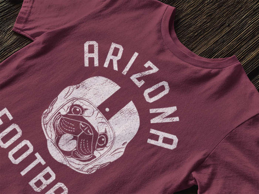 Arizona Football Pug T-Shirt
